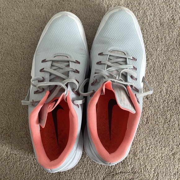 Nike Lunar Control Vapor 2 Golf Shoes White Pink 909083-002 Size 9.5 - Picture 6 of 7